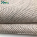 Chinese Factory High quality cotton canvas horse hair interlining for suit/bruckram interlining manufacturer for sale